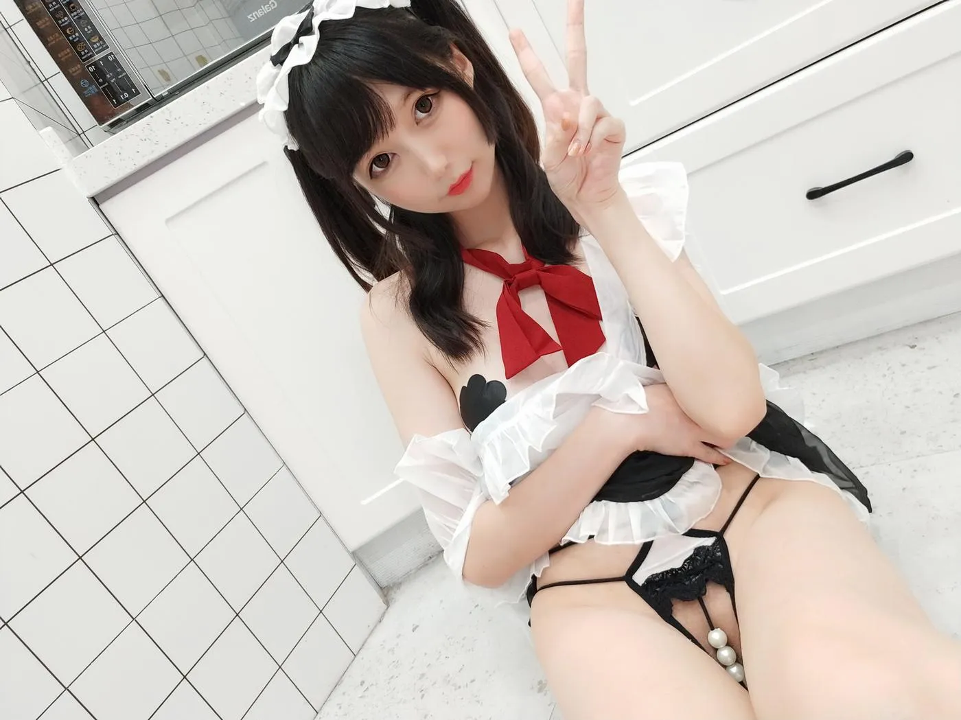 NAGISA魔物喵 – NO.14 女仆之夜-自拍 [60P]插图1